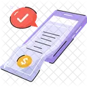 Invoice Payment Bill Receipt Icon
