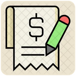 Invoice Receipt  Icon