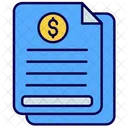 Invoice Bill Receipt Icon