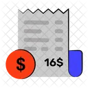 Invoice Receipt  Icon