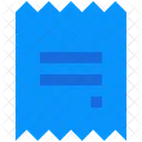 Invoice Receipt  Icon