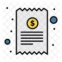 Invoice Receipt  Icon
