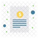 Invoice Receipt  Icon