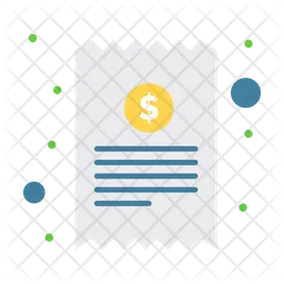 Invoice Receipt  Icon