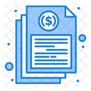 Invoice Receipt Bill Receipt Bill Payment Icon