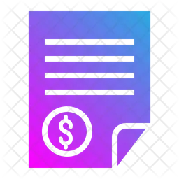Invoice Receipt  Icon
