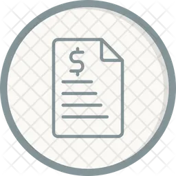 Invoice Receipt  Icon