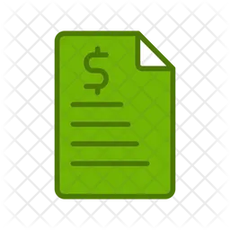 Invoice Receipt  Icon