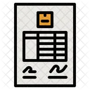 Invoice Sheet Invoice Document Bill Sheet Icon