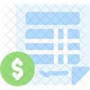 Invoice Billing Statement Icon