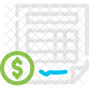 Invoice Billing Statement Icon