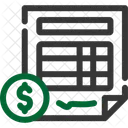 Invoice Billing Statement Icon