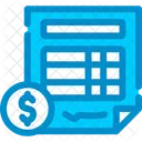 Invoice Billing Statement Icon