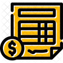 Invoice Billing Statement Icon