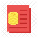 Invoices Bill Shopping Icon