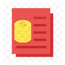 Invoices Bill Shopping Icon