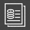 Invoices Bill Budget Icon