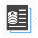 Invoices Bill Budget Icon