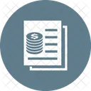 Invoices Bill Budget Icon