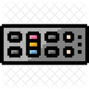 Input Output Back Panel Icon