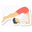 Ioga Exercicio Pose Icon