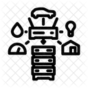 Io T Gateway Daten Symbol