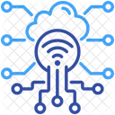 Iot Technology Connection Icon