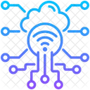 Iot Technology Connection Icon