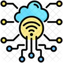 Iot Technology Connection Icon