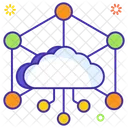 Iot Cloud Network Cloud Computing Icon