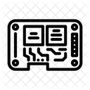 Iot Circuit Board Icon