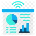 IoT-Datenvisualisierung  Symbol