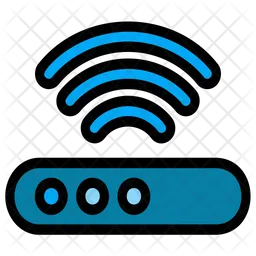 Iot gateway Icon - Download in Colored Outline Style