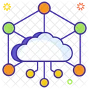 Iot Cloud Network Cloud Computing Icon