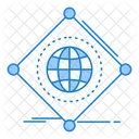 Iot Network Global Iot Things Icon