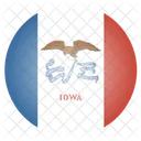 Iowa Etats Unis Etat Icône