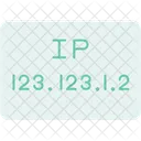 Ip Address Cyber Icon