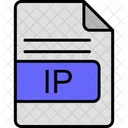 Ip File Format Icon