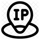 IP Adresse Identifizieren Lokalisieren Symbol