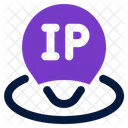 IP Adresse Identifizieren Lokalisieren Symbol