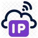 IP Adresse Cloud Icon