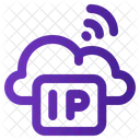 IP Adresse Cloud Icon