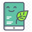 Ipad Leaf Green Icon