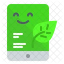 Ipad Leaf Green Icon