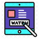 Watchlist Online Video Streaming Video Streaming Icon