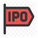 Ipo Initial Public Offering Stock Market Icon