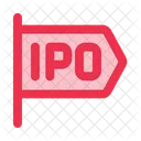 Ipo Initial Public Offering Stock Market Icon
