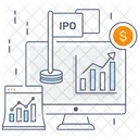 IPO분석 통계추론 데이터분석 아이콘
