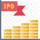 Ipo Graph Coin Icon