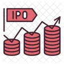 Ipo Stock Market Investment Icon